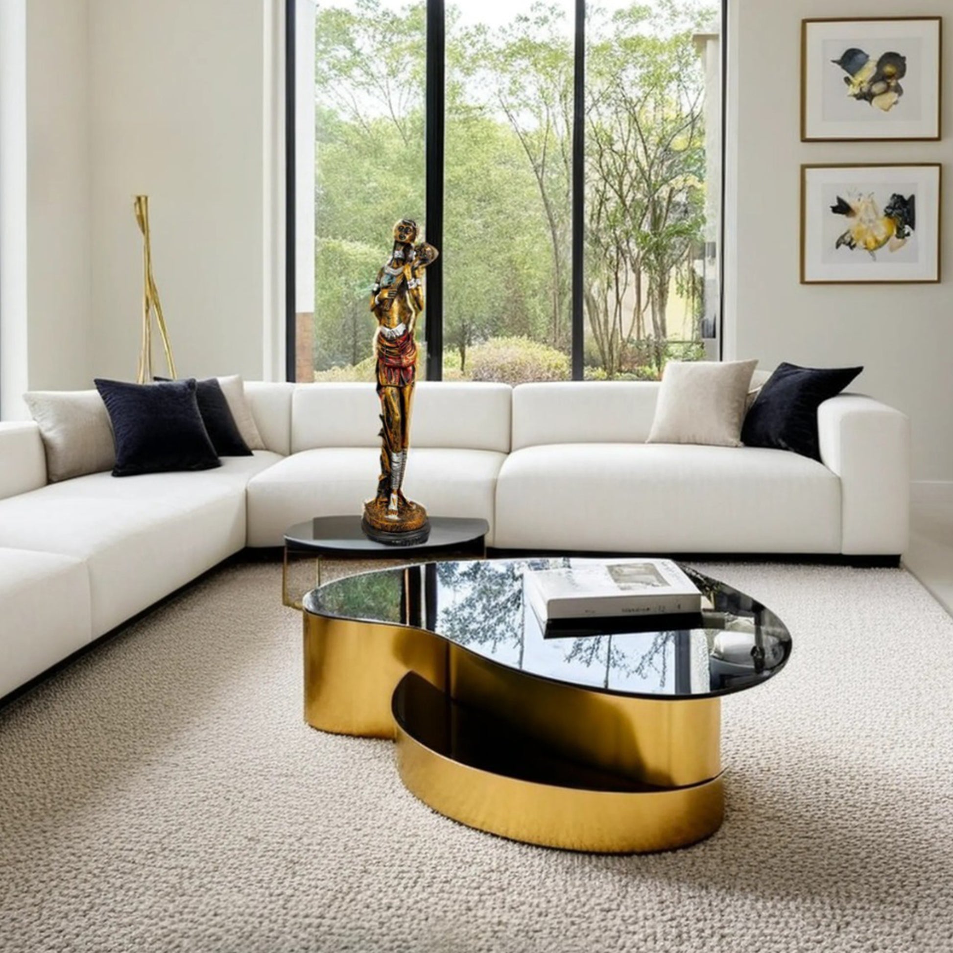 Tribal Woman Holding Pot – Ethnic Folk Art Figurine