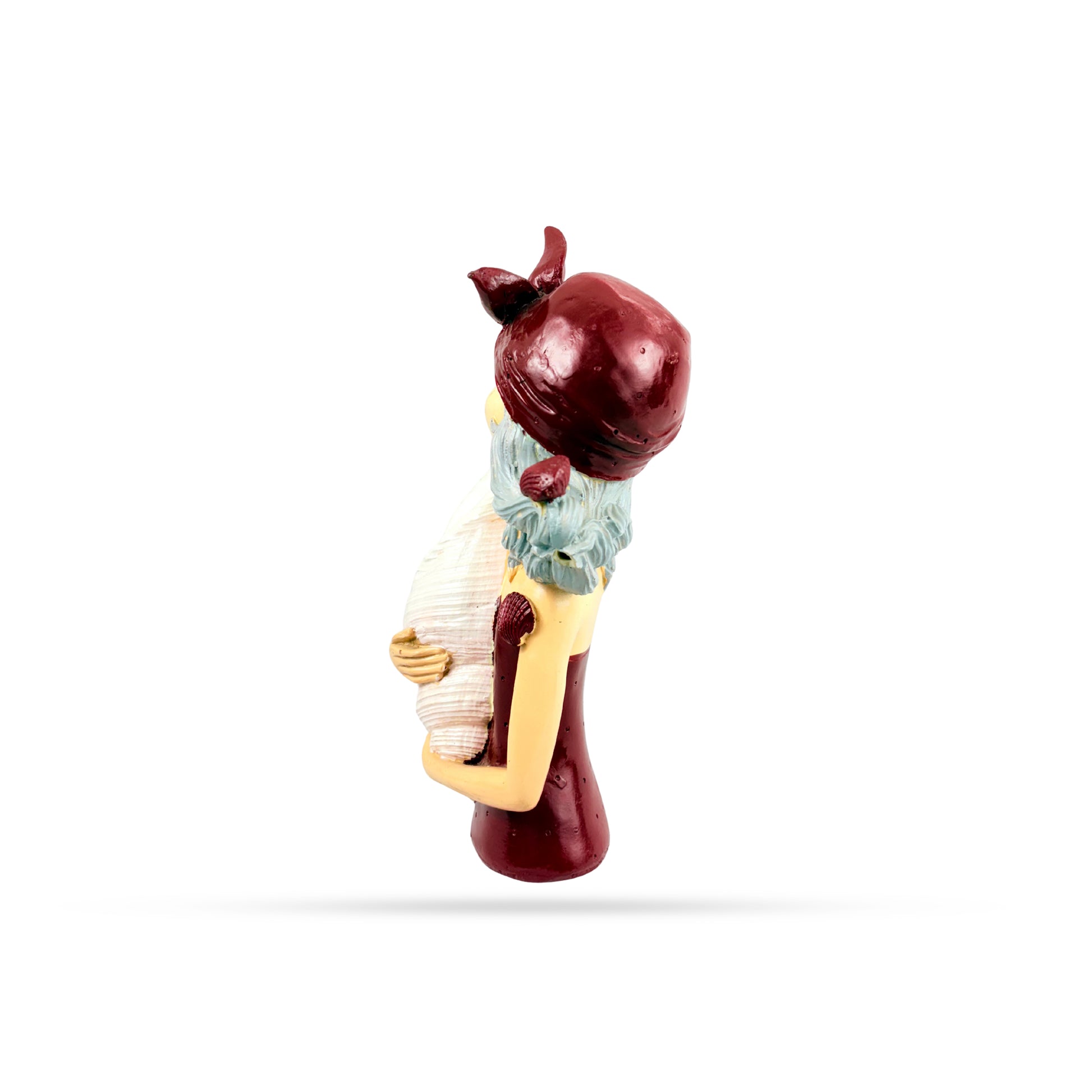 Seaside Girl Figurine with Shell – Ocean Breeze Decor