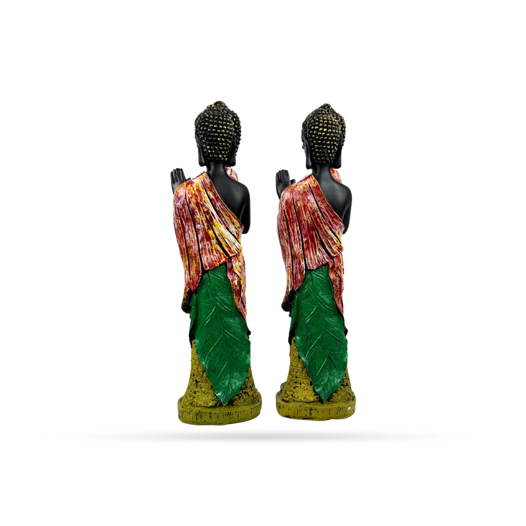 Buddha Namaste Statue – Set of 2